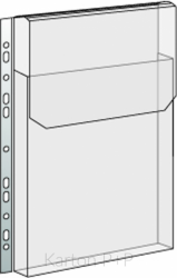 Obal A4 180my na katalogy s klopou 10ks